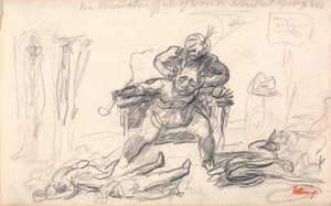 悪魔の支配者と主題-ジョン・ブルに対する戦争の悲惨な影響... 作： George Romney
